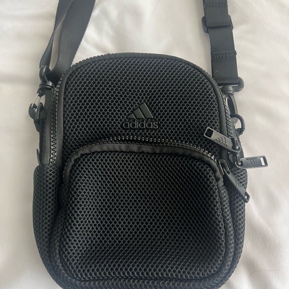 Adidas Black Crossbody Bag - Picture 1 of 6